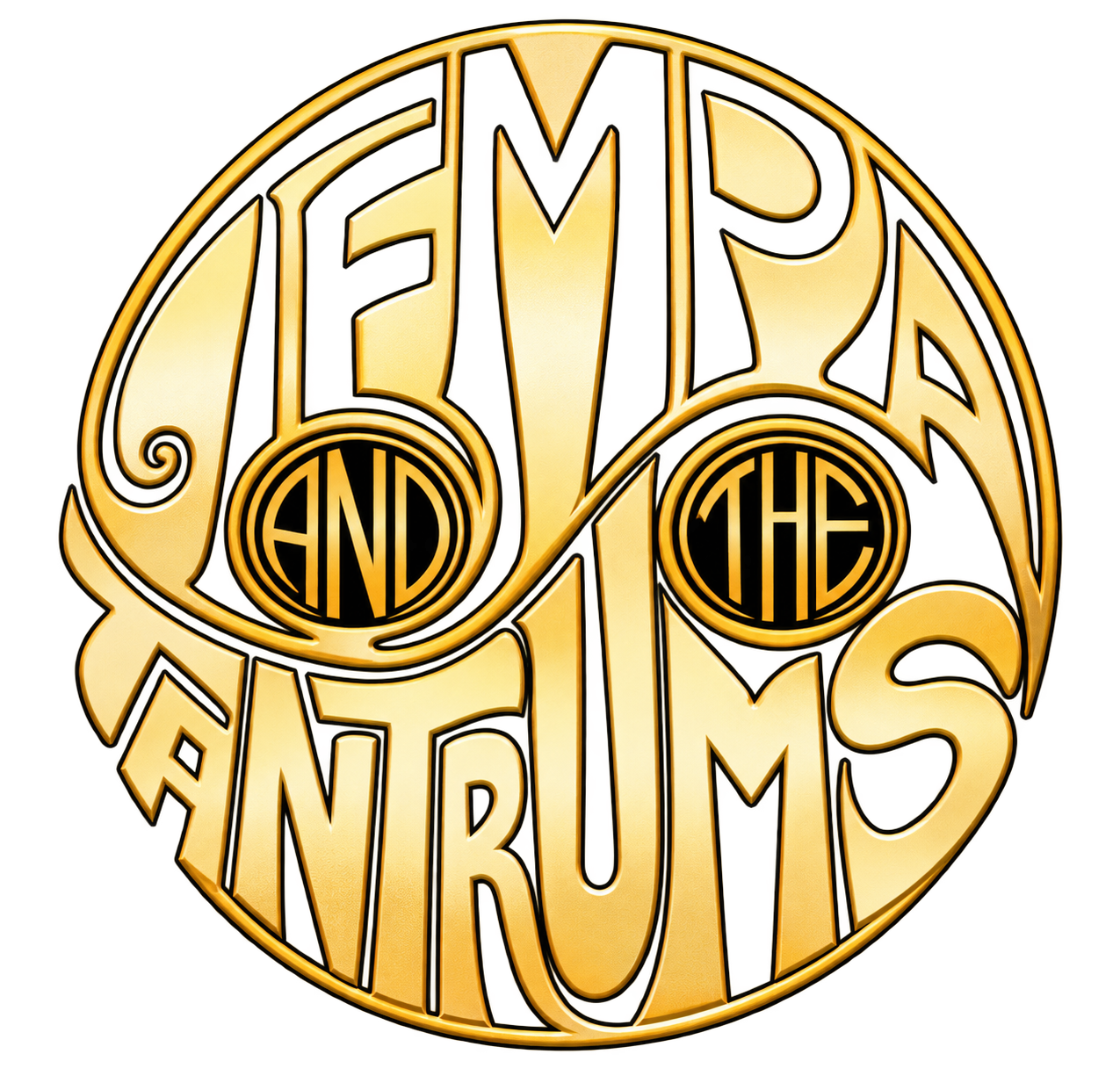 Tempa and the Tantrums gold logo